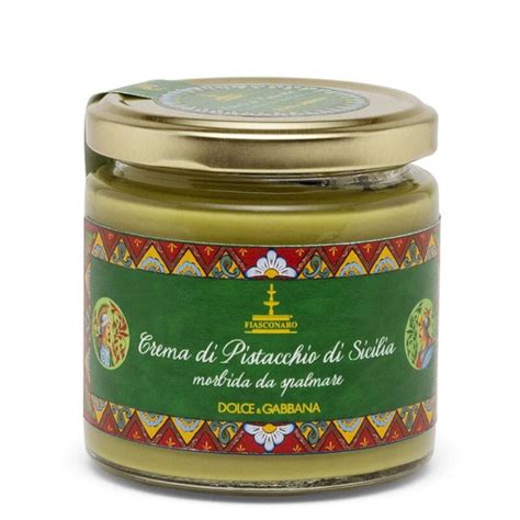 crema di pistacchio dolce gabbana|d&g sicilian pistachios.